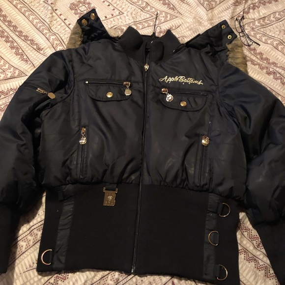 apple bottom bomber jacket